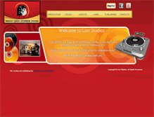 Tablet Screenshot of lionstudios.com